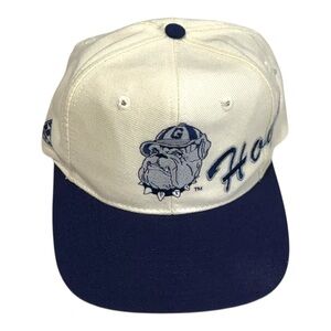 Cream and Blue Georgetown Hoyas‎ Cap